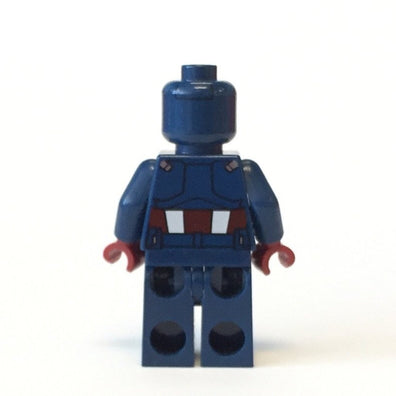 LEGO Minifigure-Captain America - Dark Blue Suit-Super Heroes-Creative Brick Builders